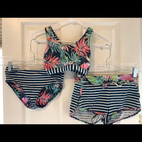 athleta girl bathing suits